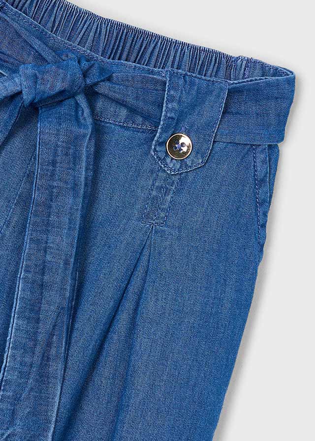 Pantalón Largo Fluido Orange Sea - Minibhu