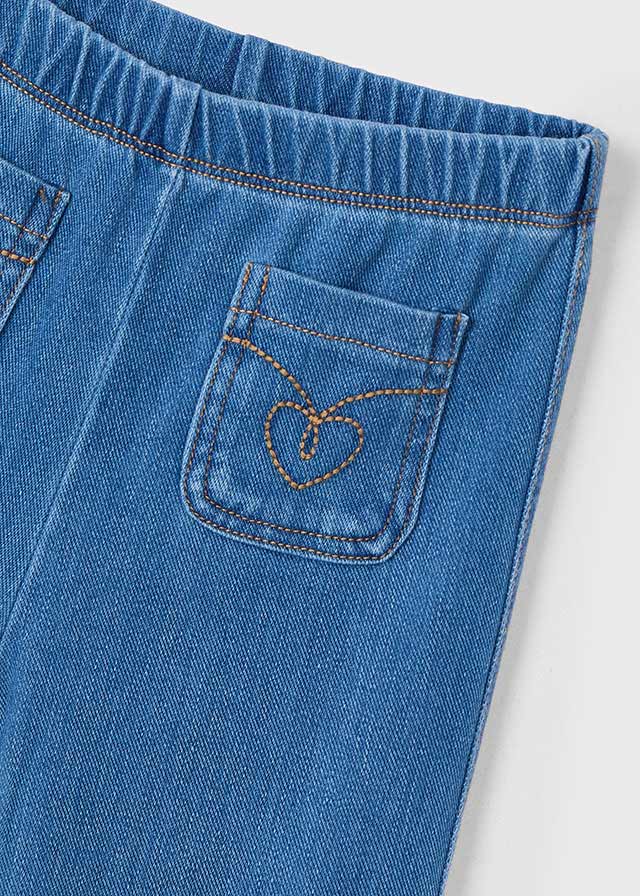 Leggings Flare Denim Cerulean