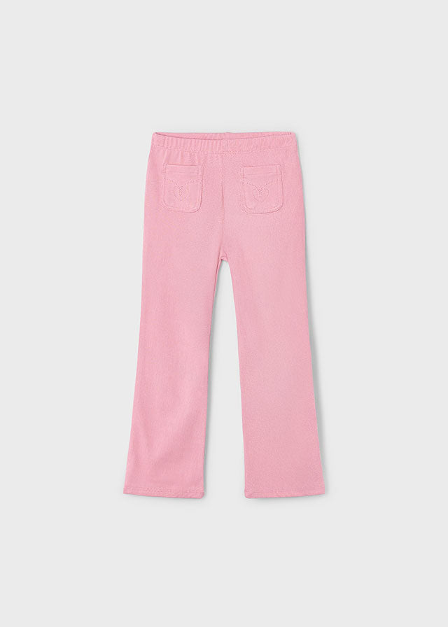 Leggings Flare Denim Mint Rosé