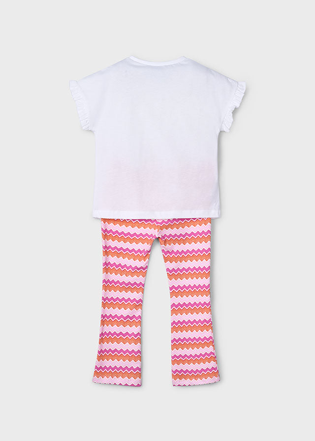 Conjunto Leggings Tobillero Malva