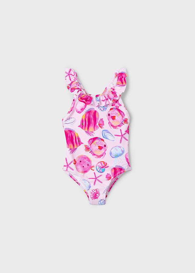 Bañador Estampado Pink Sea - Minibhu