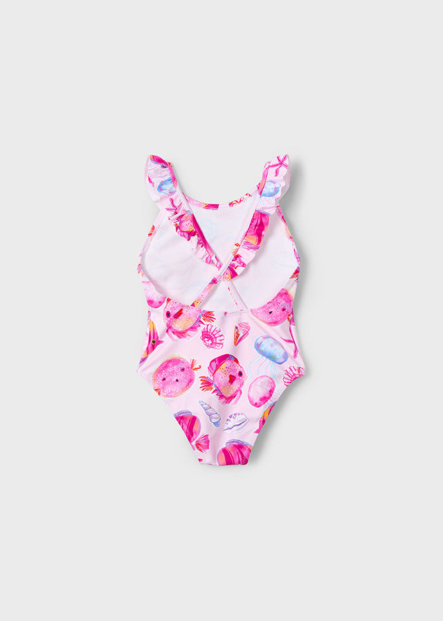 Bañador Estampado Pink Sea - Minibhu