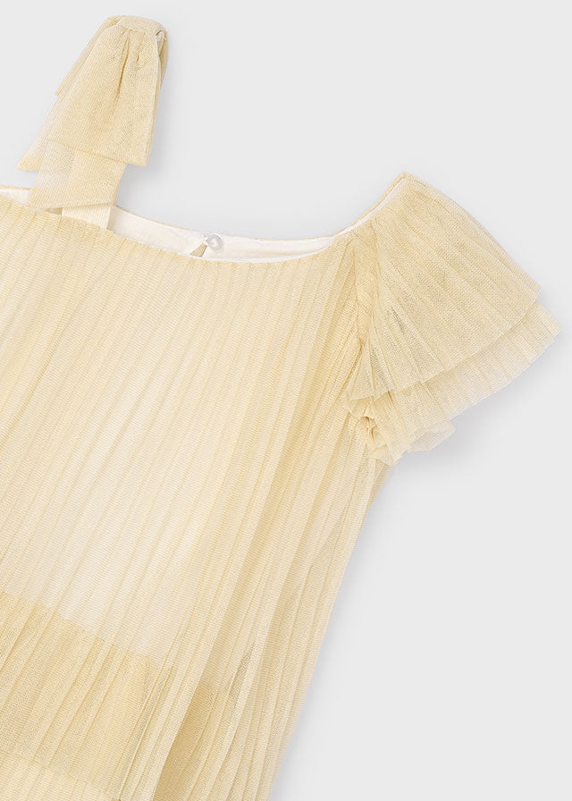 Vestido Plisado Punto Starlite