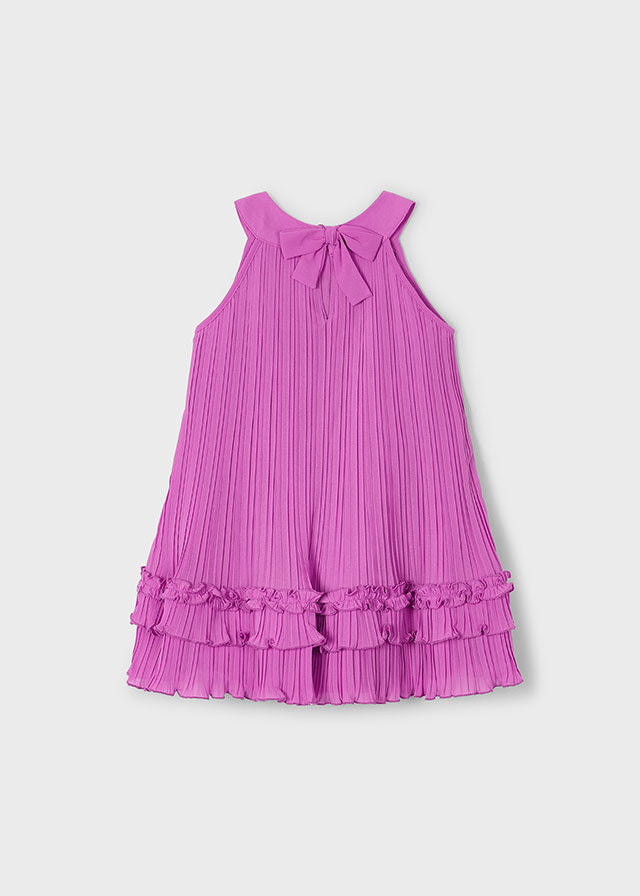 Vestido Plisado Malva - Minibhu