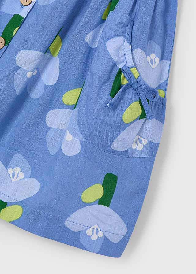 Vestido Estampado Cerulean