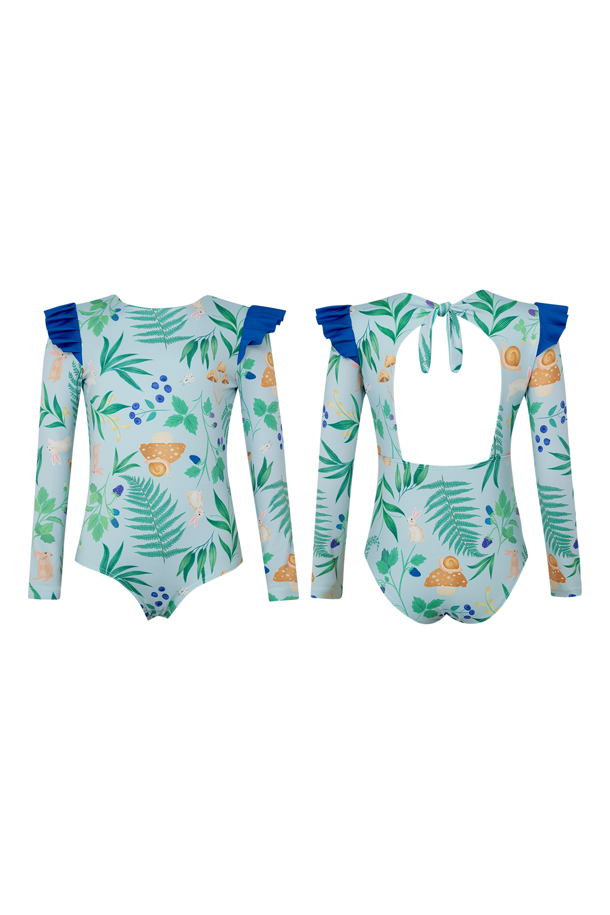 Vestido De Baño Wings Longsleeve