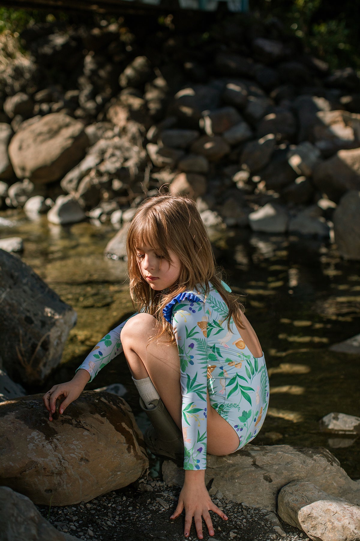 Vestido De Baño Wings Longsleeve