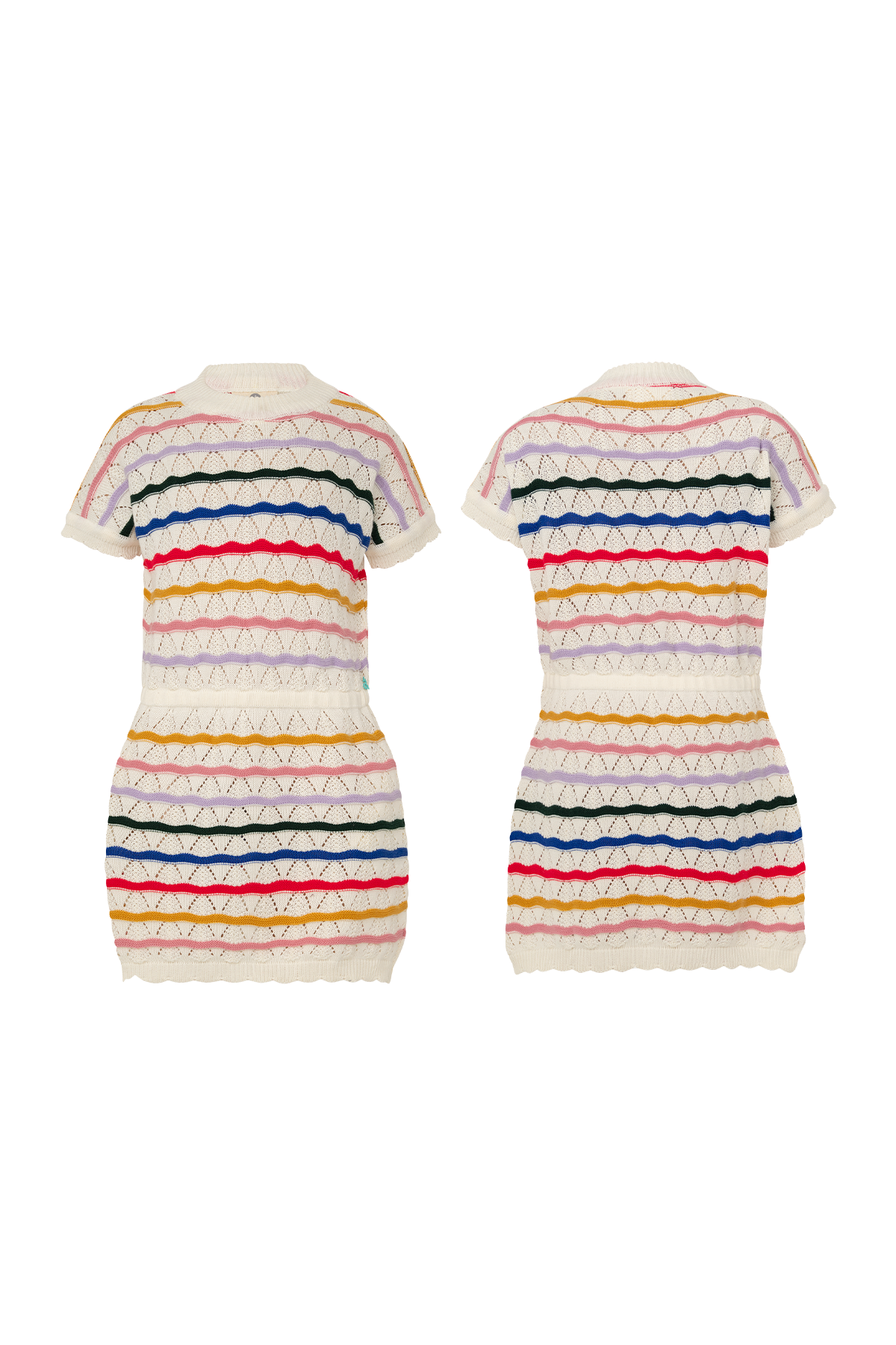 Vestido Tejido Arcoíris