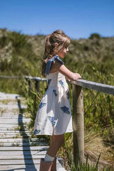 Vestido Polilla Azul