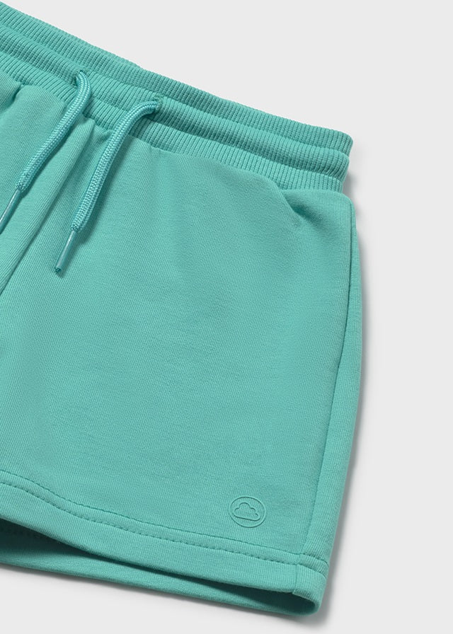 Bermuda Felpa Aqua