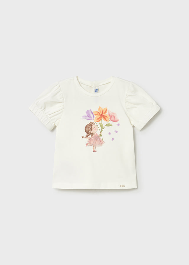 Camiseta Flora Baby