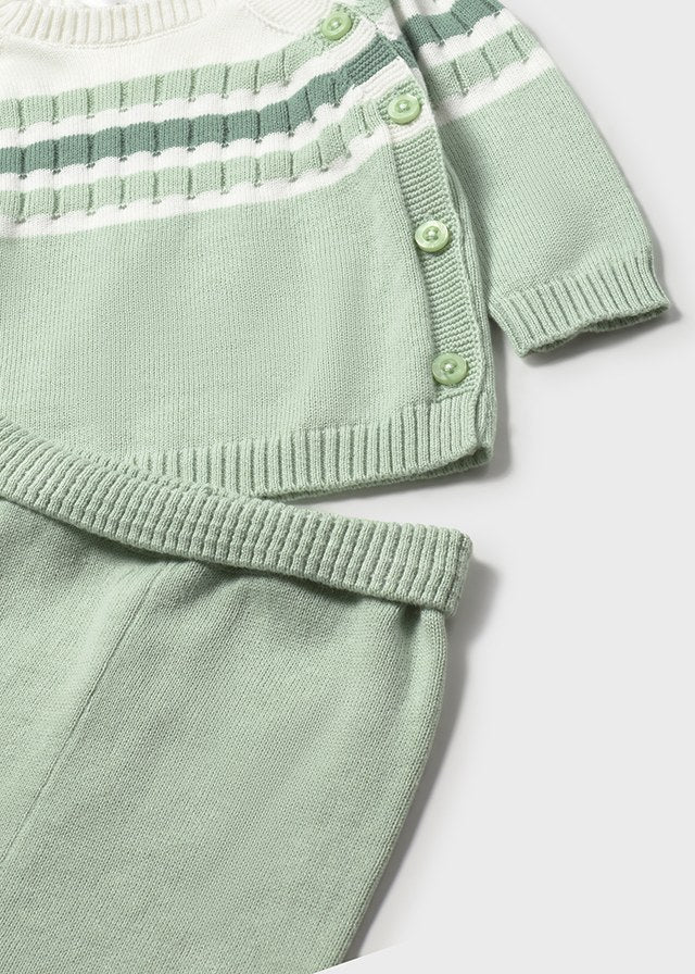 Conjunto Largo Tejido Mint