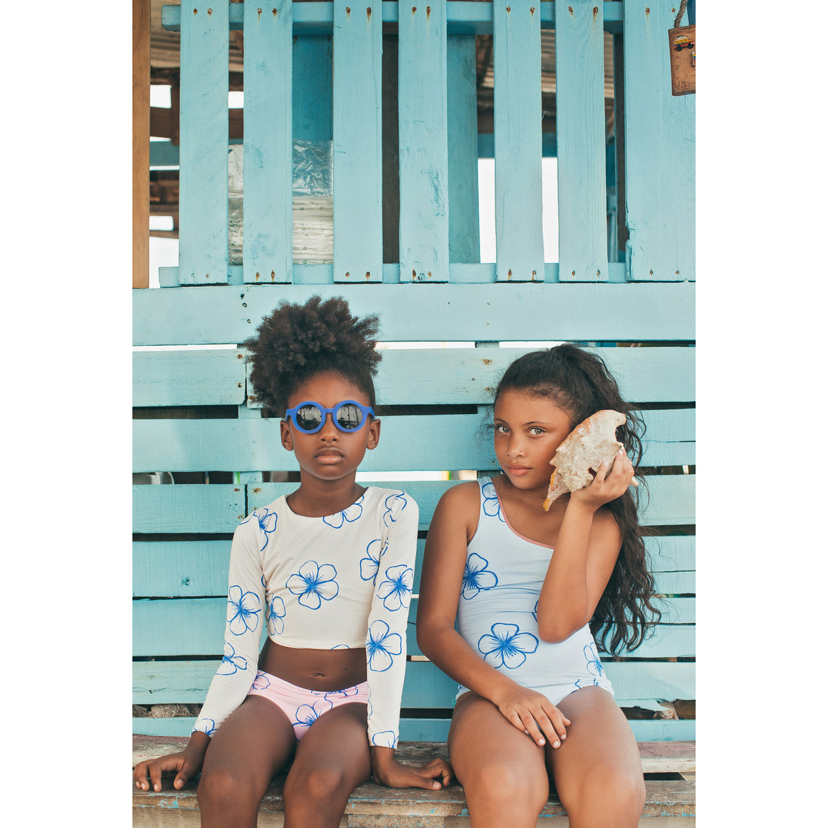 Marea One Piece Sea Flower Agua