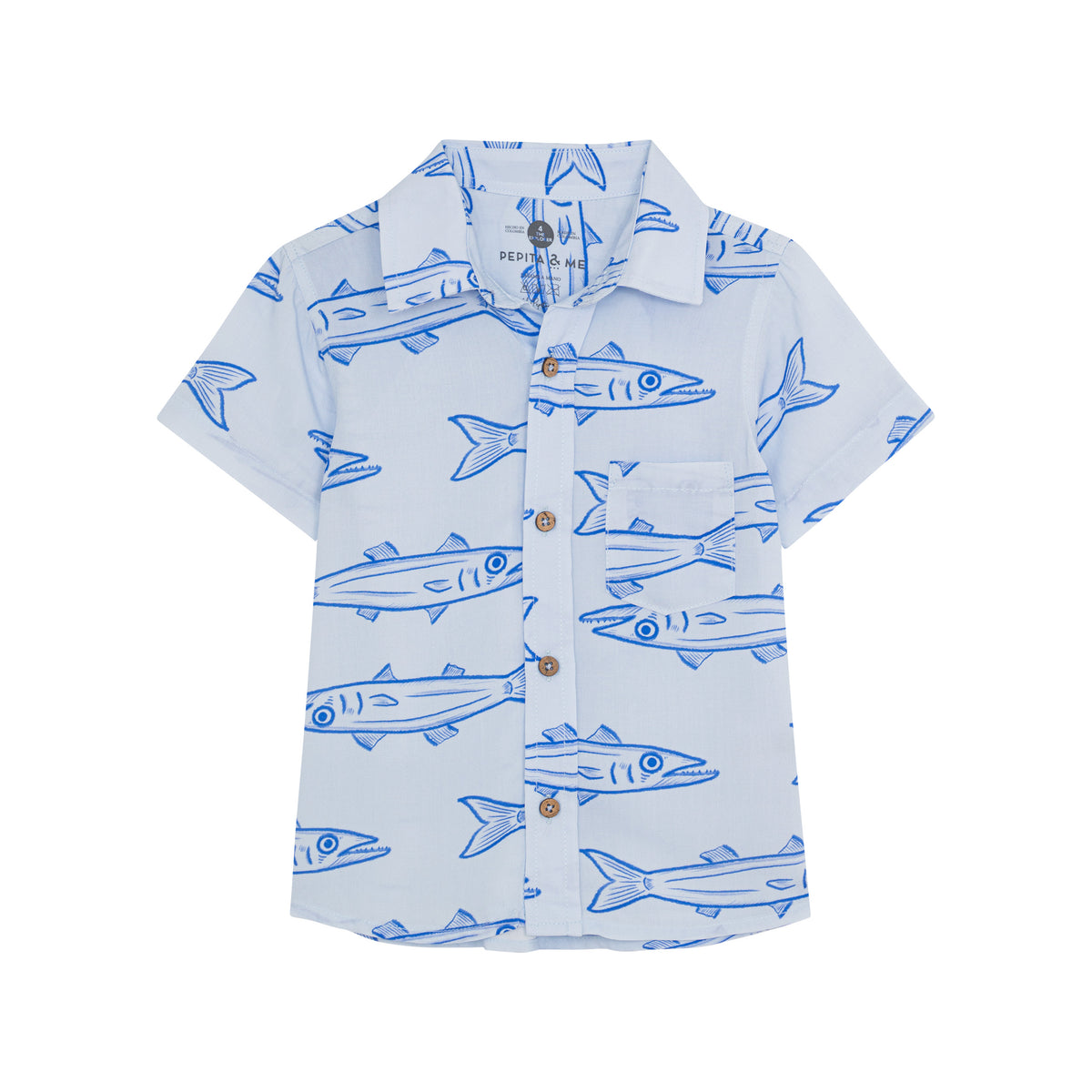 Guayabera Barracuda Agua