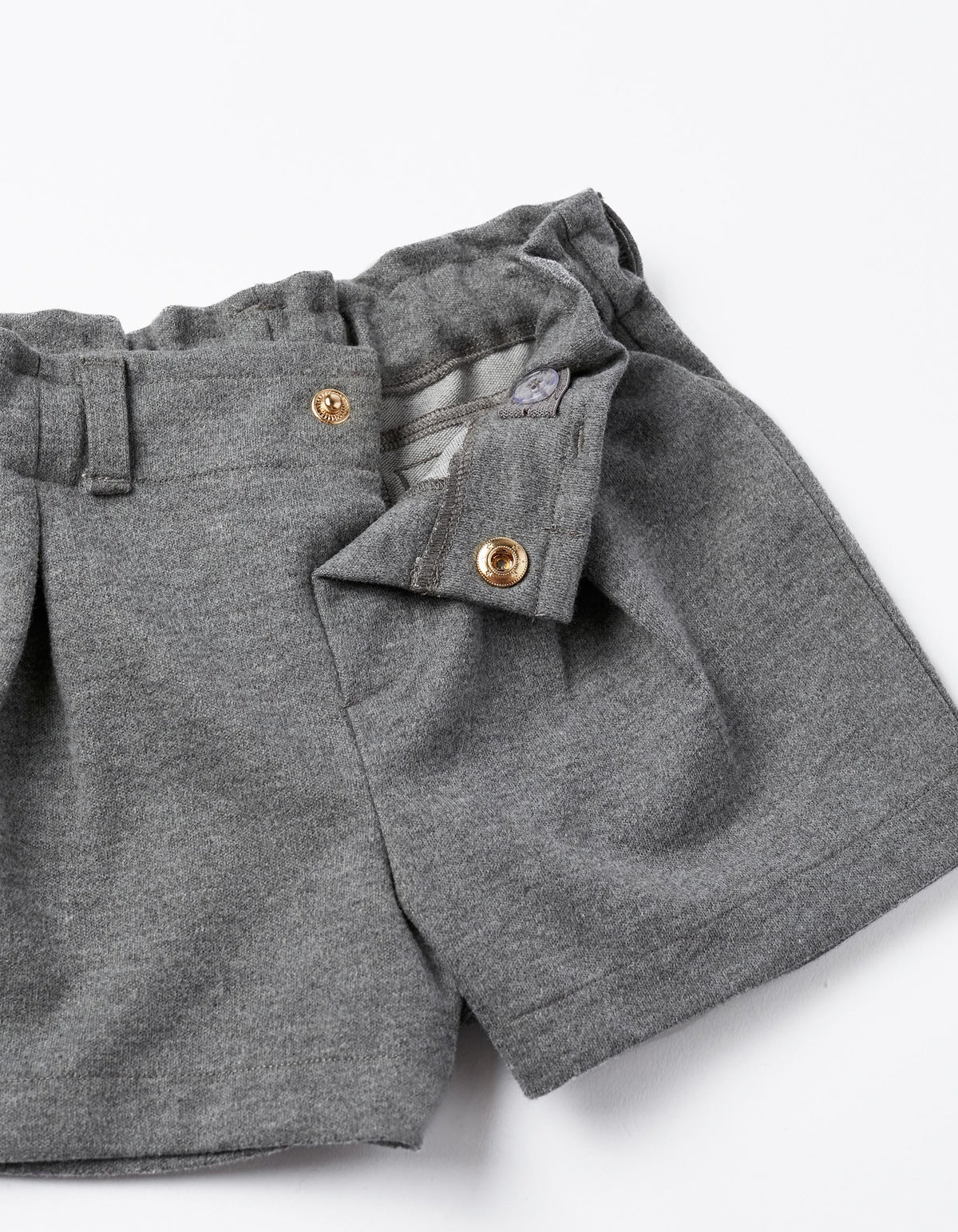 Shorts de Punto Interlock Zippy