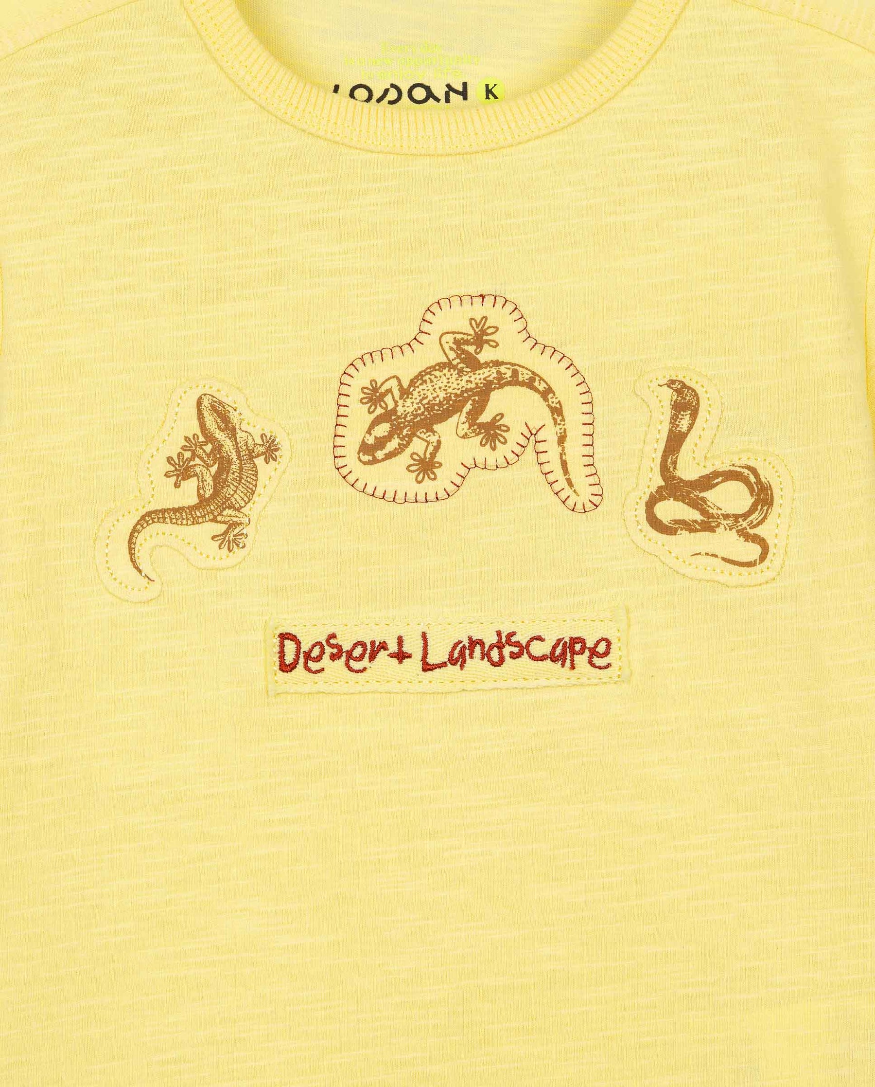 Camiseta Desert Wild Animals Print