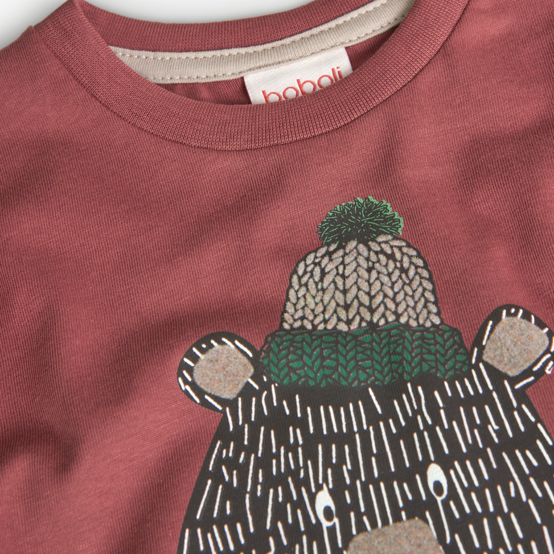 Camiseta Punto Castaña Leñador Boboli