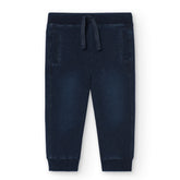 Pantalón Felpa Denim Santa´s Cookies