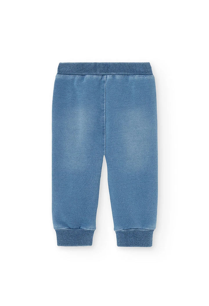Pantalón Felpa Denim Madagascar