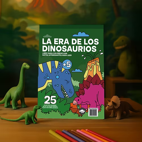 Libro Ilustrado Era De Los Dinosaurios