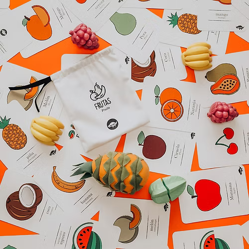 Flash Cards Las Frutas +0m