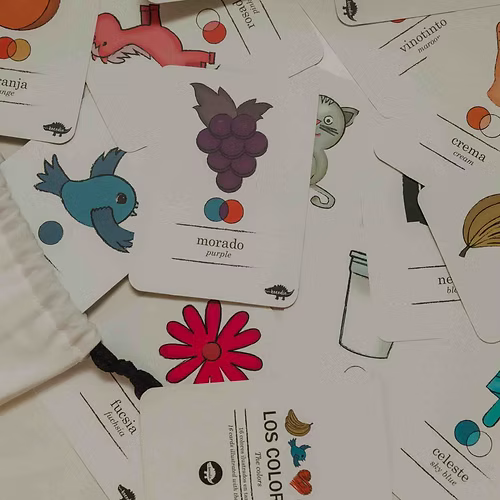 Flash Cards Los Colores +0m