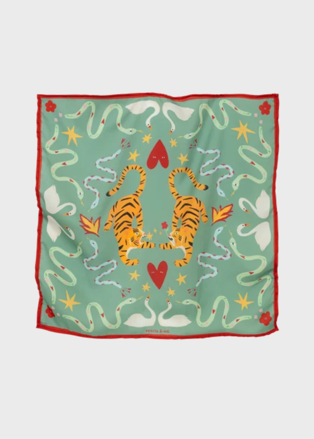 Pañoleta Tigres I Love Verde