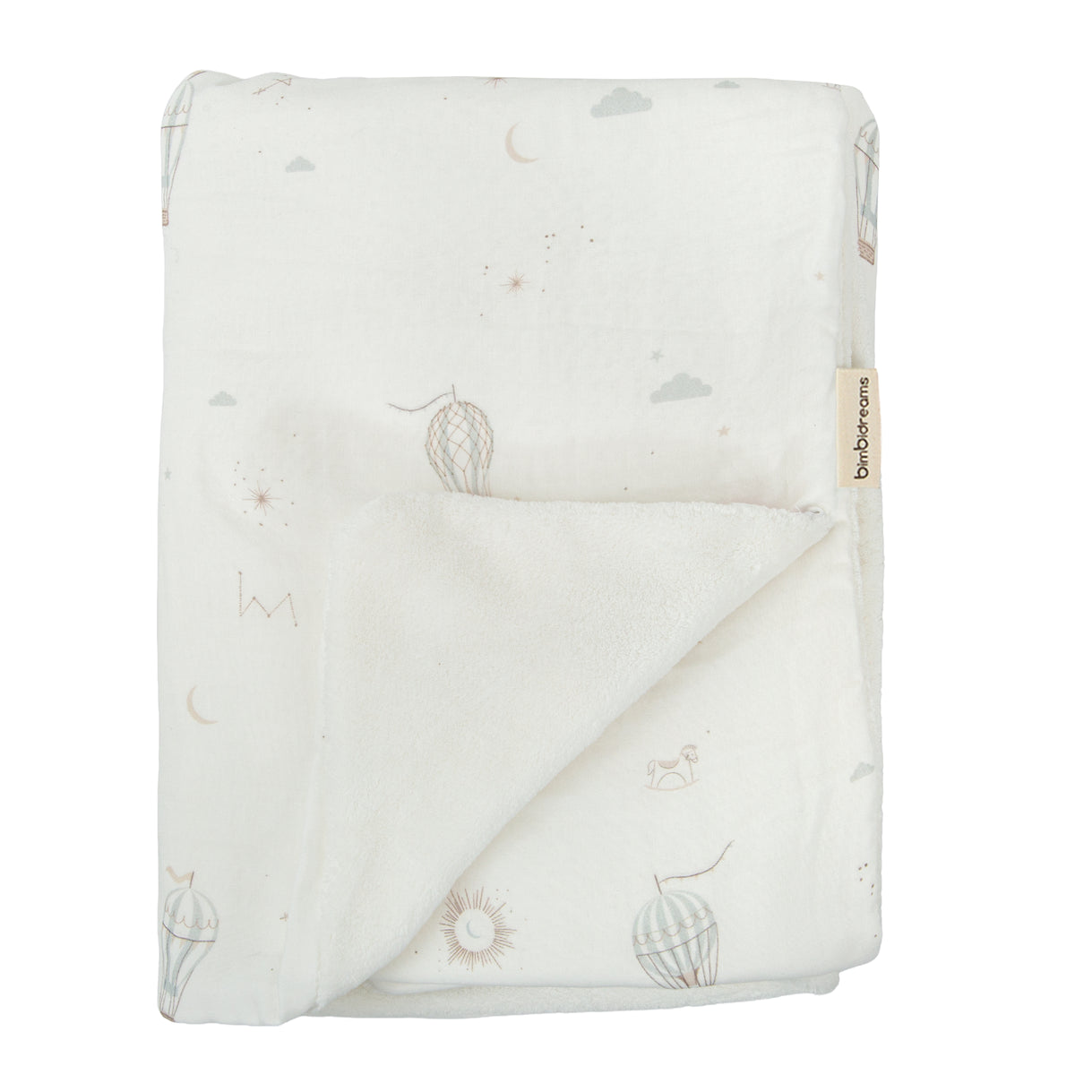 Manta Doble Cara Blue Sky