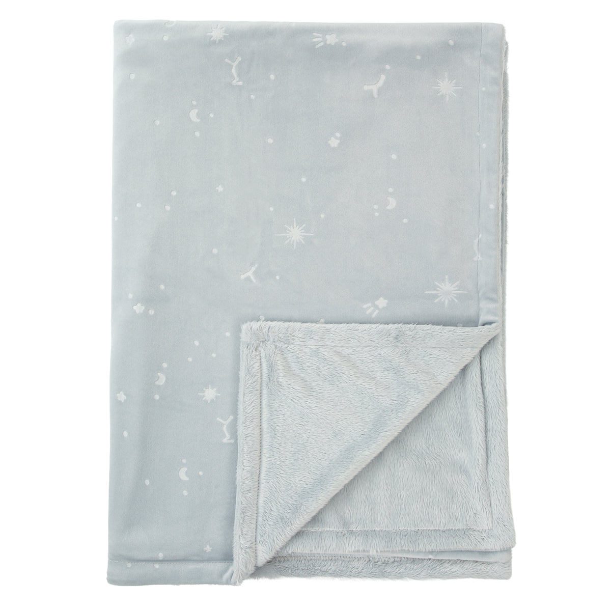 Manta Embosed Azul