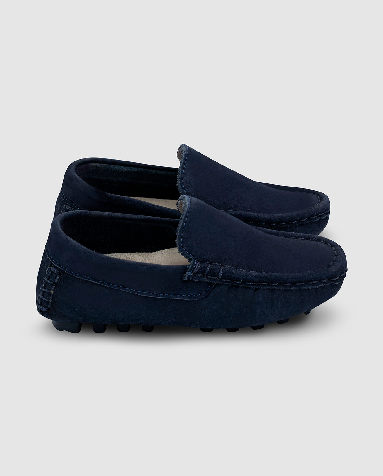 Mocasín Cuero NBK Azul