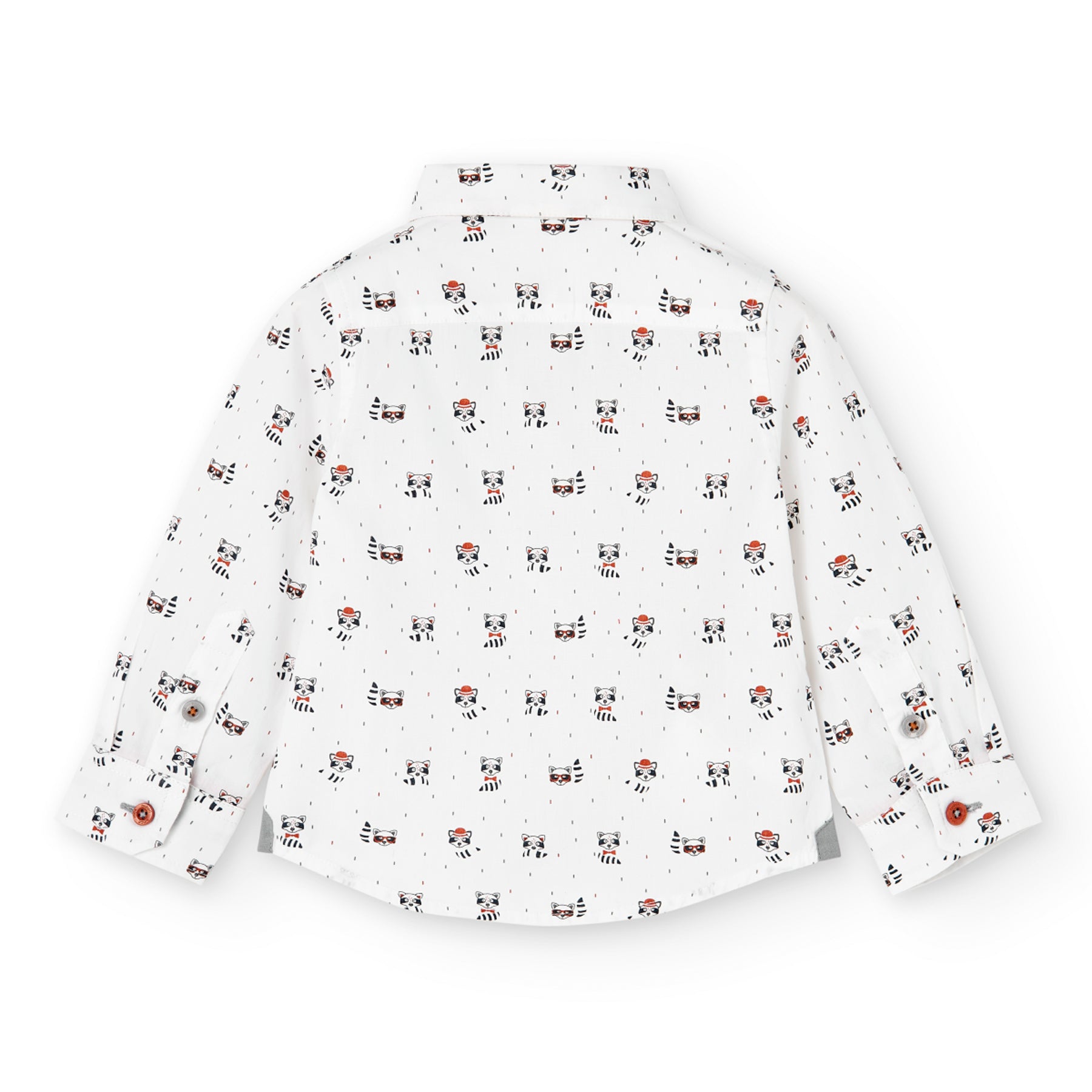 Camisa Popelín Manga Larga Formal Boboli