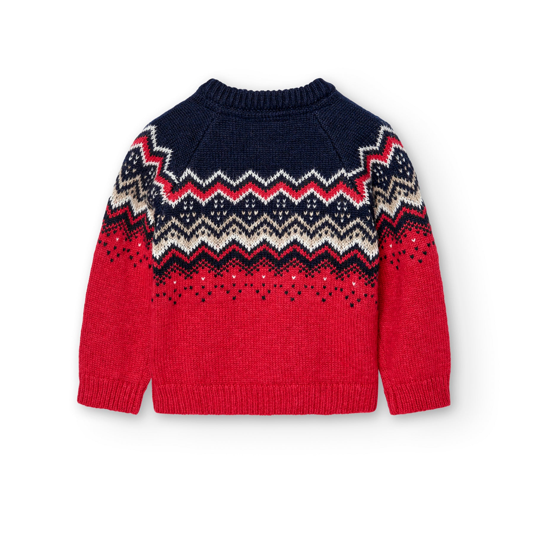 Saco Tejido Jacquard Navidad