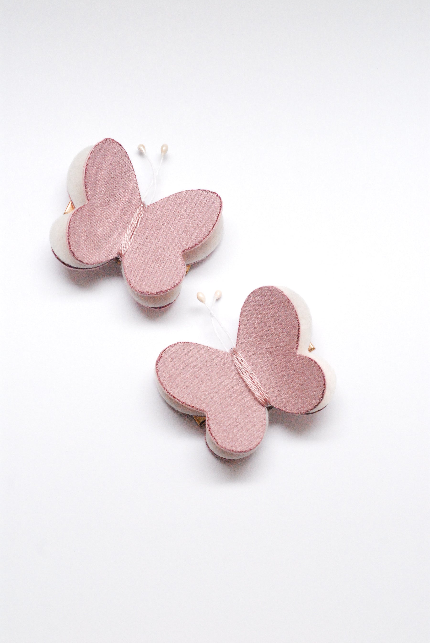 Hebillas Mariposas Rosadas