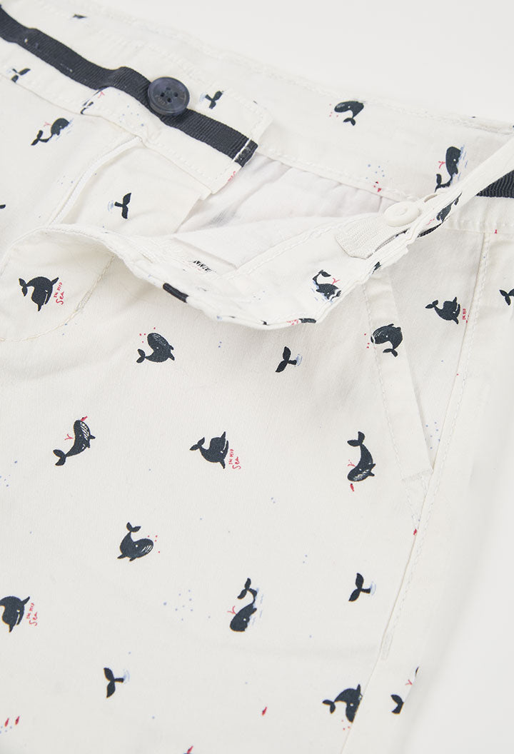 Bermuda Gabardina Sharkie