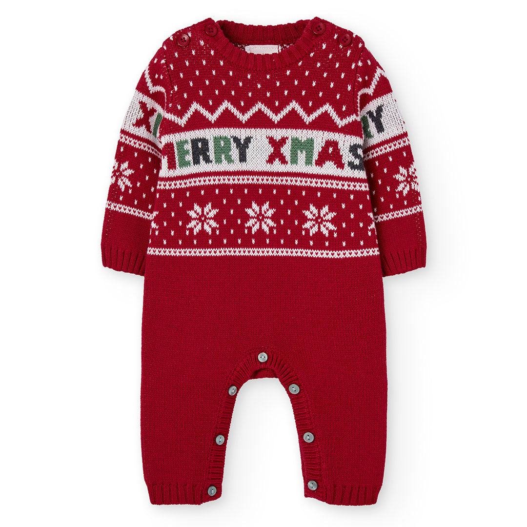 Pelele Tejido Granada Santa´s Cookies