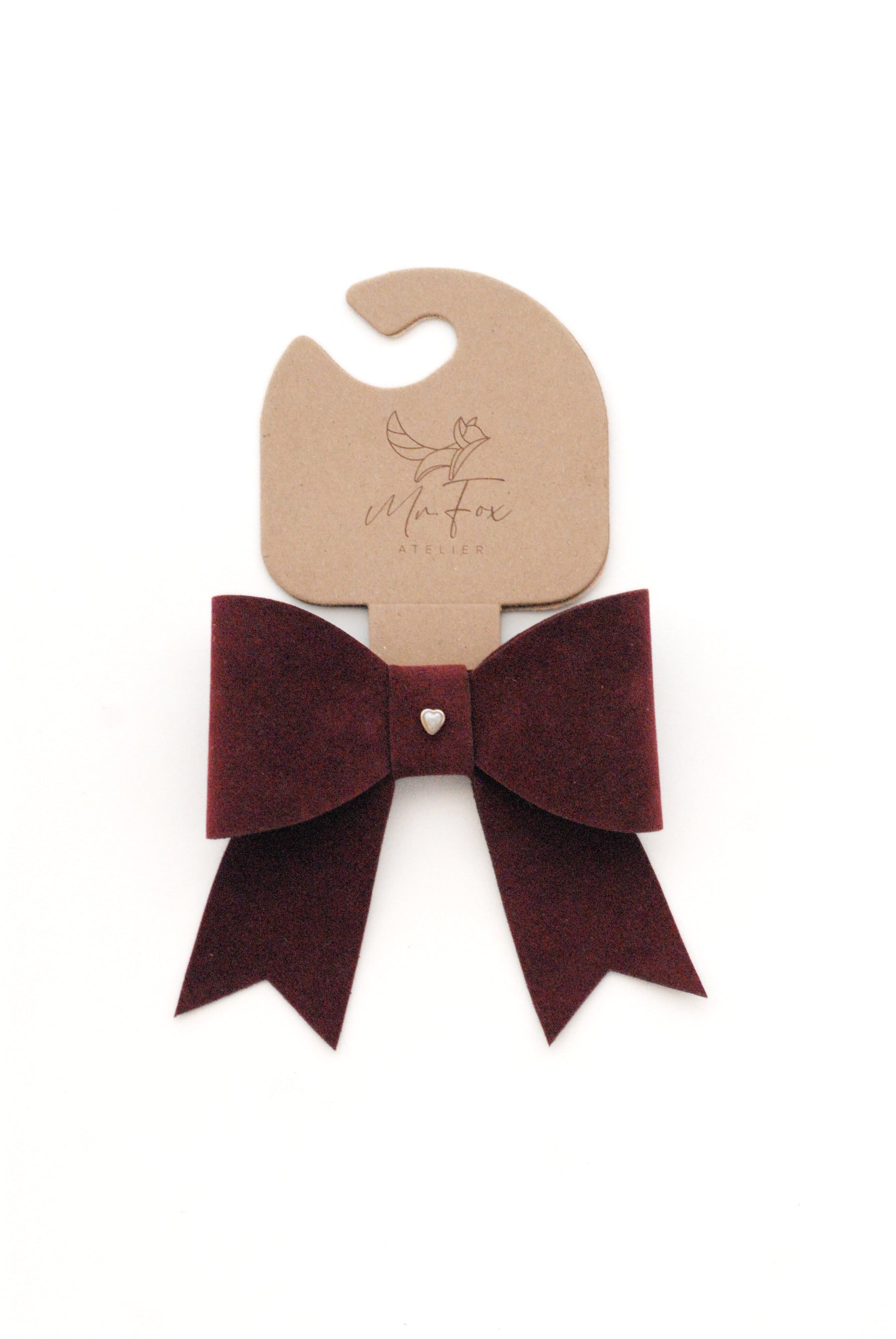 Hebilla Maxi Moño Vinotinto - Minibhu