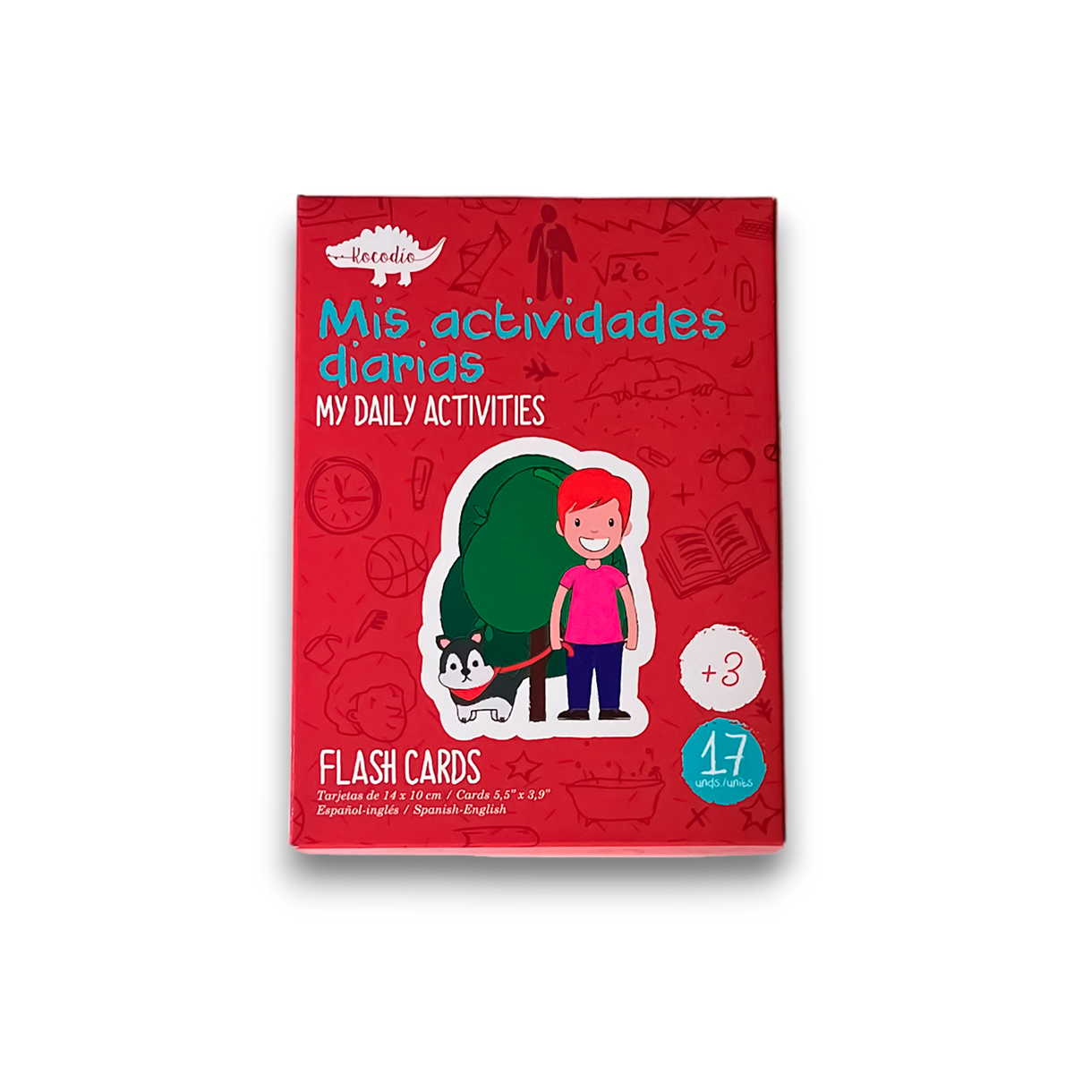 Flash Cards Mis Actividades Diarias +3a Kocodio