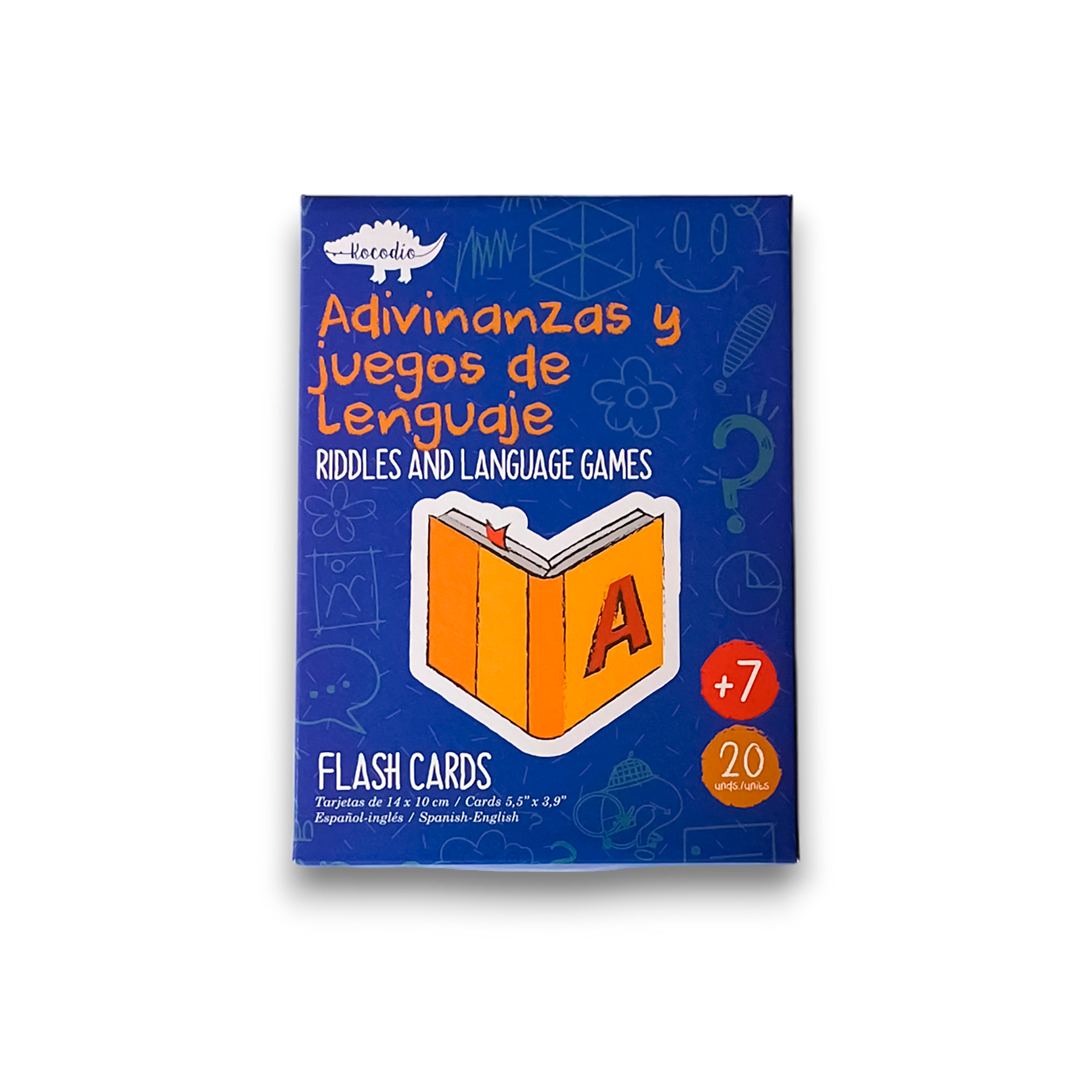 Flash Cards Adivinanzas +7 Kocodio