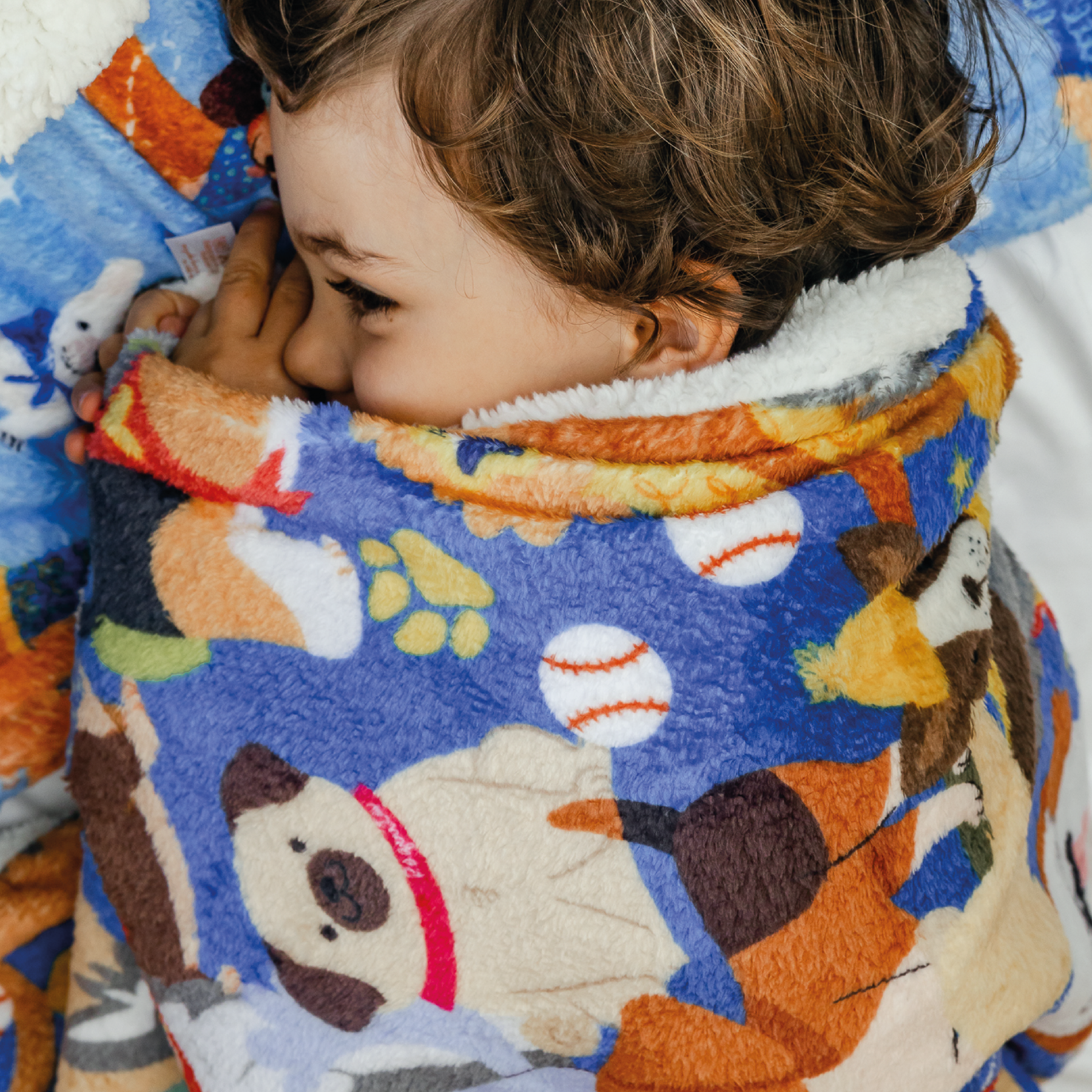 Cobija Niños Perritos