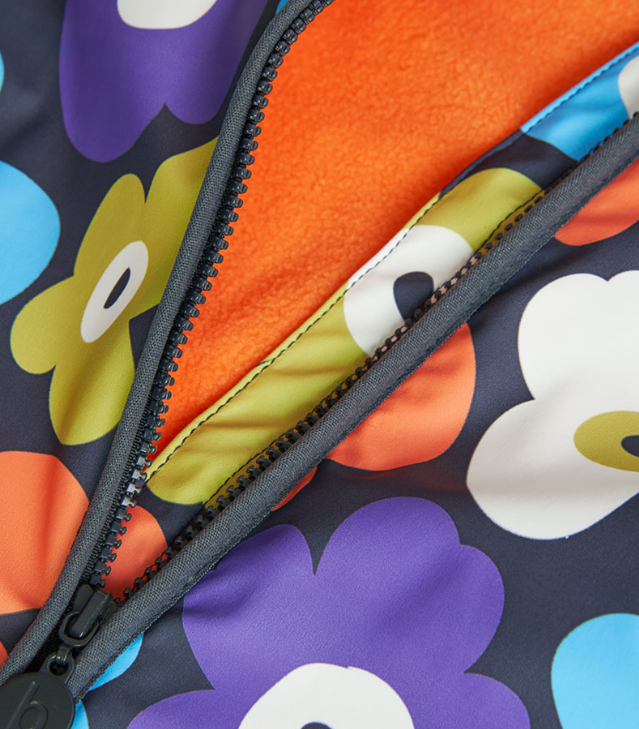 Chaqueta Impermeable Funky Flower