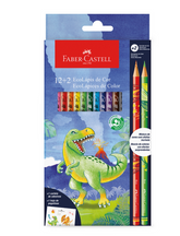 Colores Dinosaurio 12+2 Efecto Mezclado - Minibhu