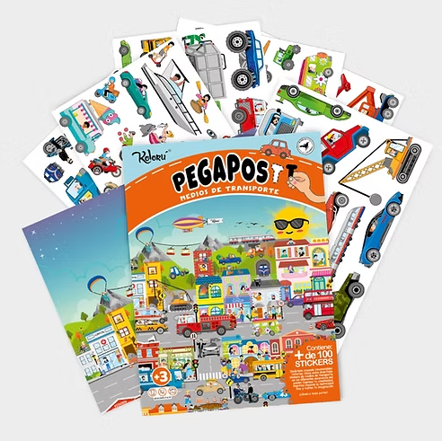 PEGAPOST: "¡Medios De Transporte!" - Minibhu