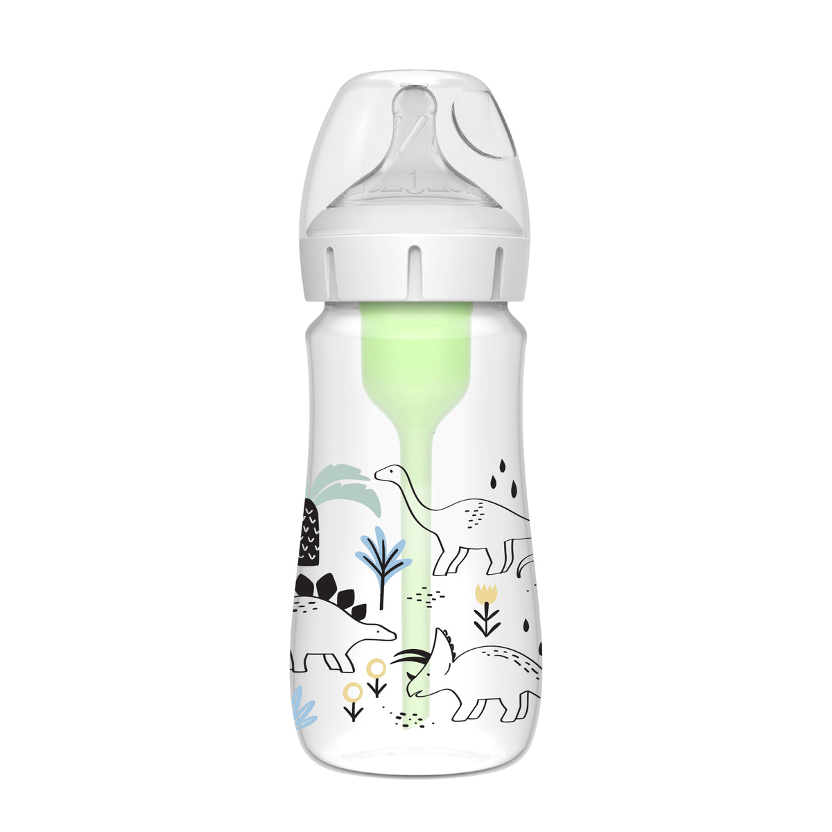 Tetero Anticólicos Dino 270ml - Minibhu
