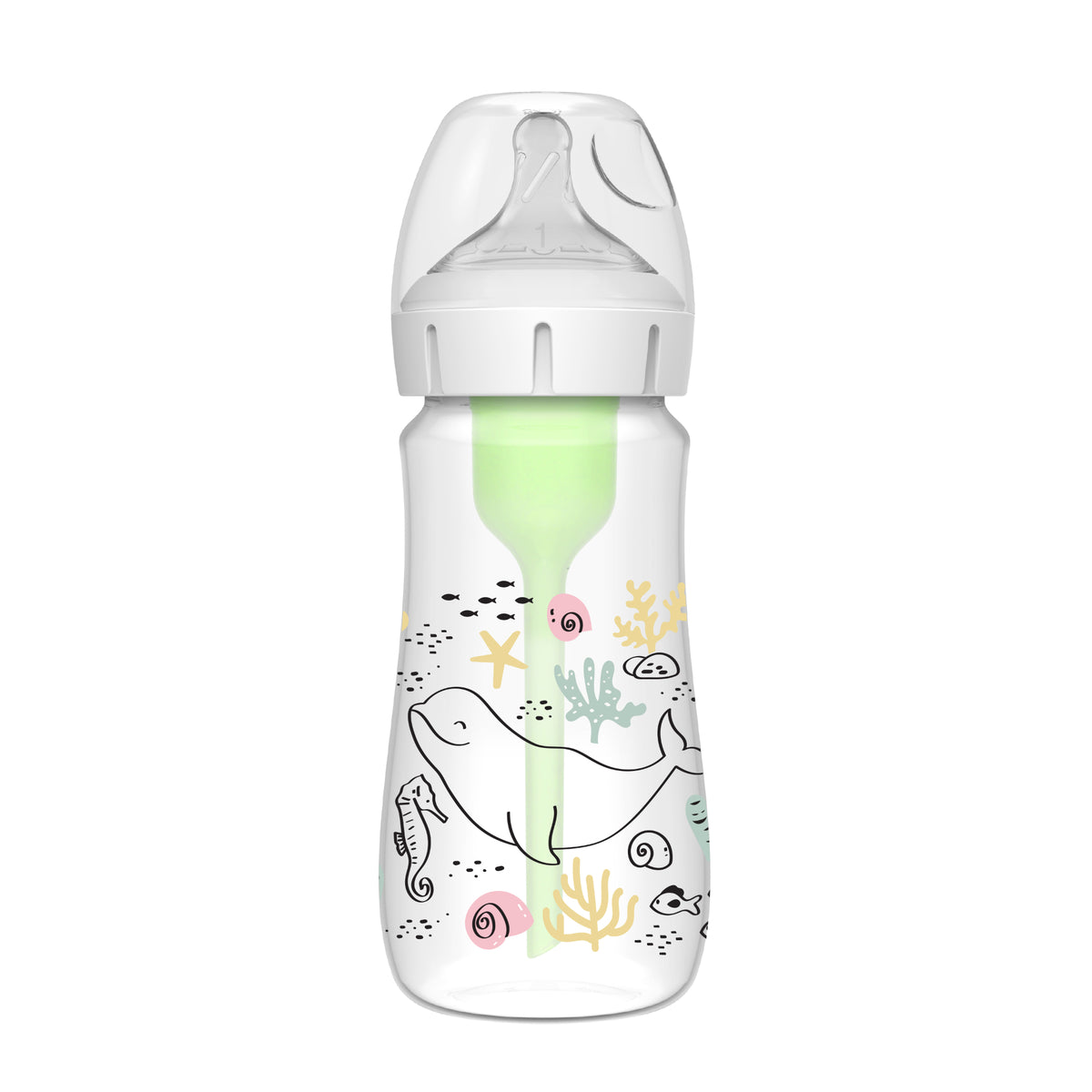 Tetero Anticólicos Océano 270ml - Minibhu