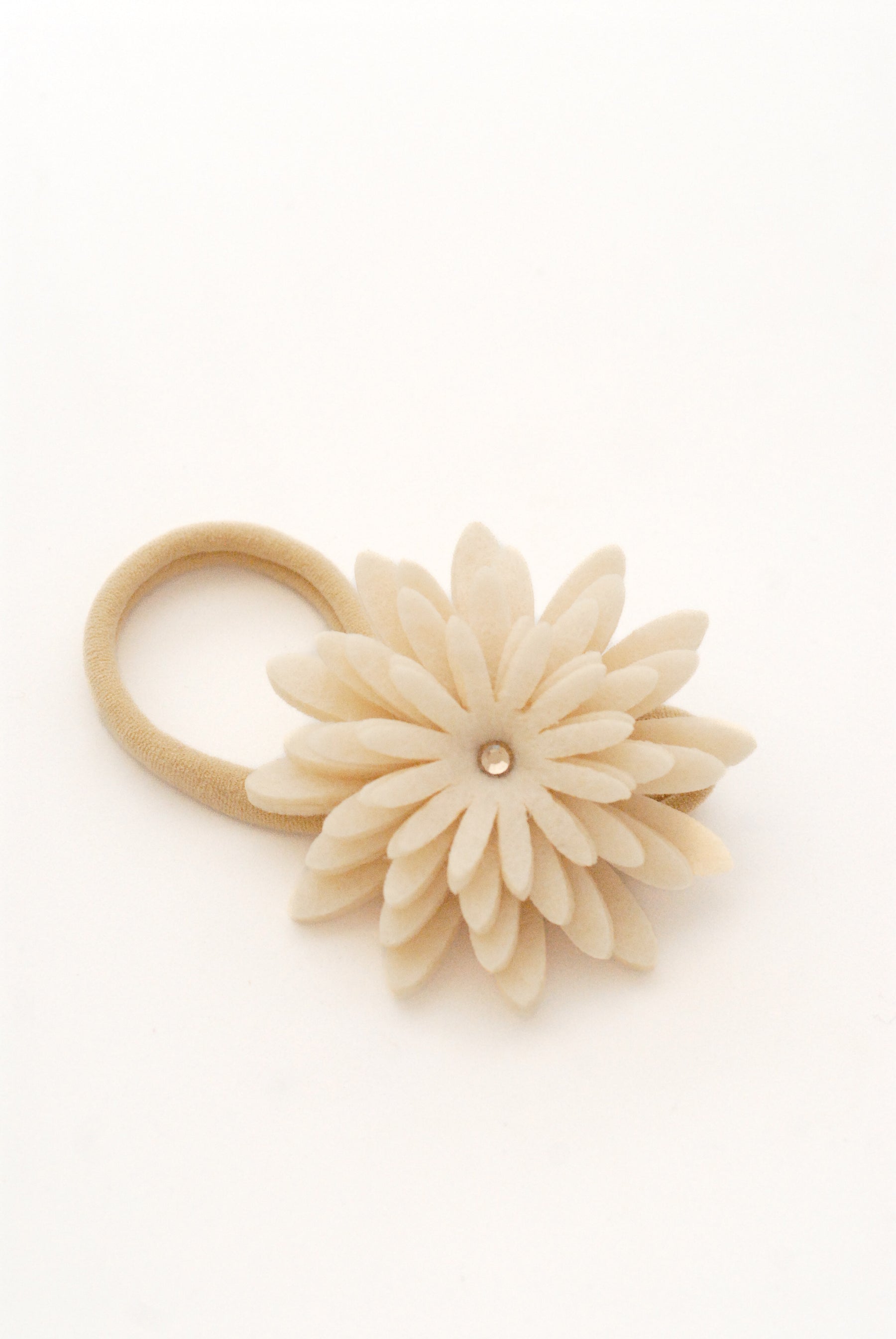 Caucho Flor Loto Bautizo - Minibhu