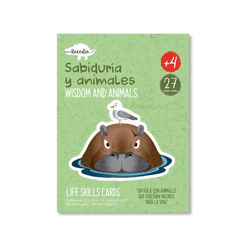 Flash Cards Sabiduría y Animales - Minibhu