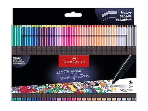 Grip Finepen Caja X 50 Piezas - Minibhu