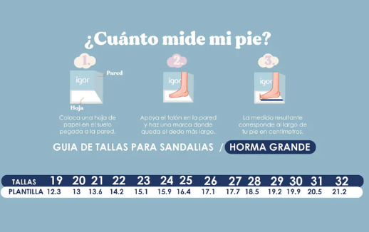 Sandalias Maui Mc Azul