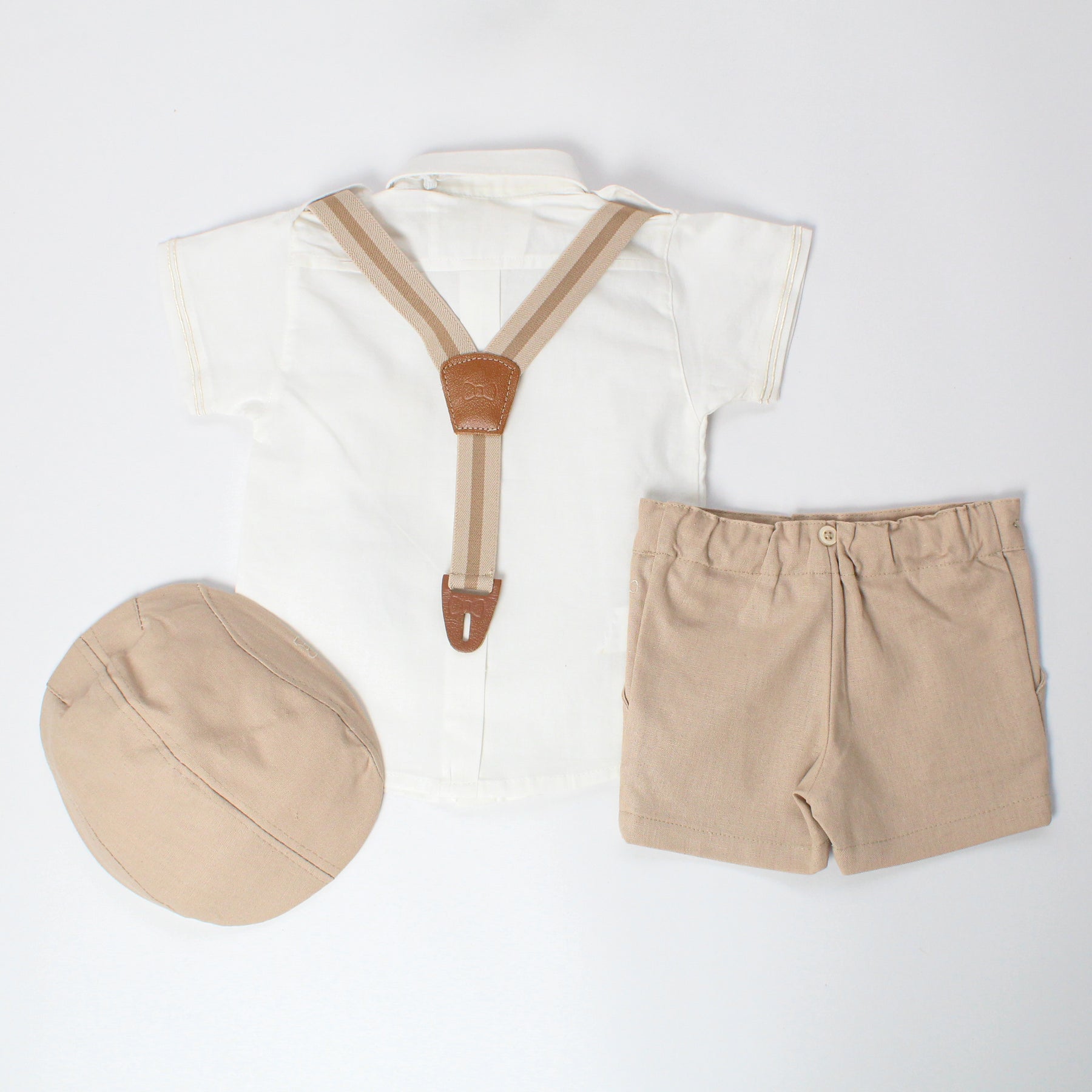 Conjunto Corto Tirantes Camel