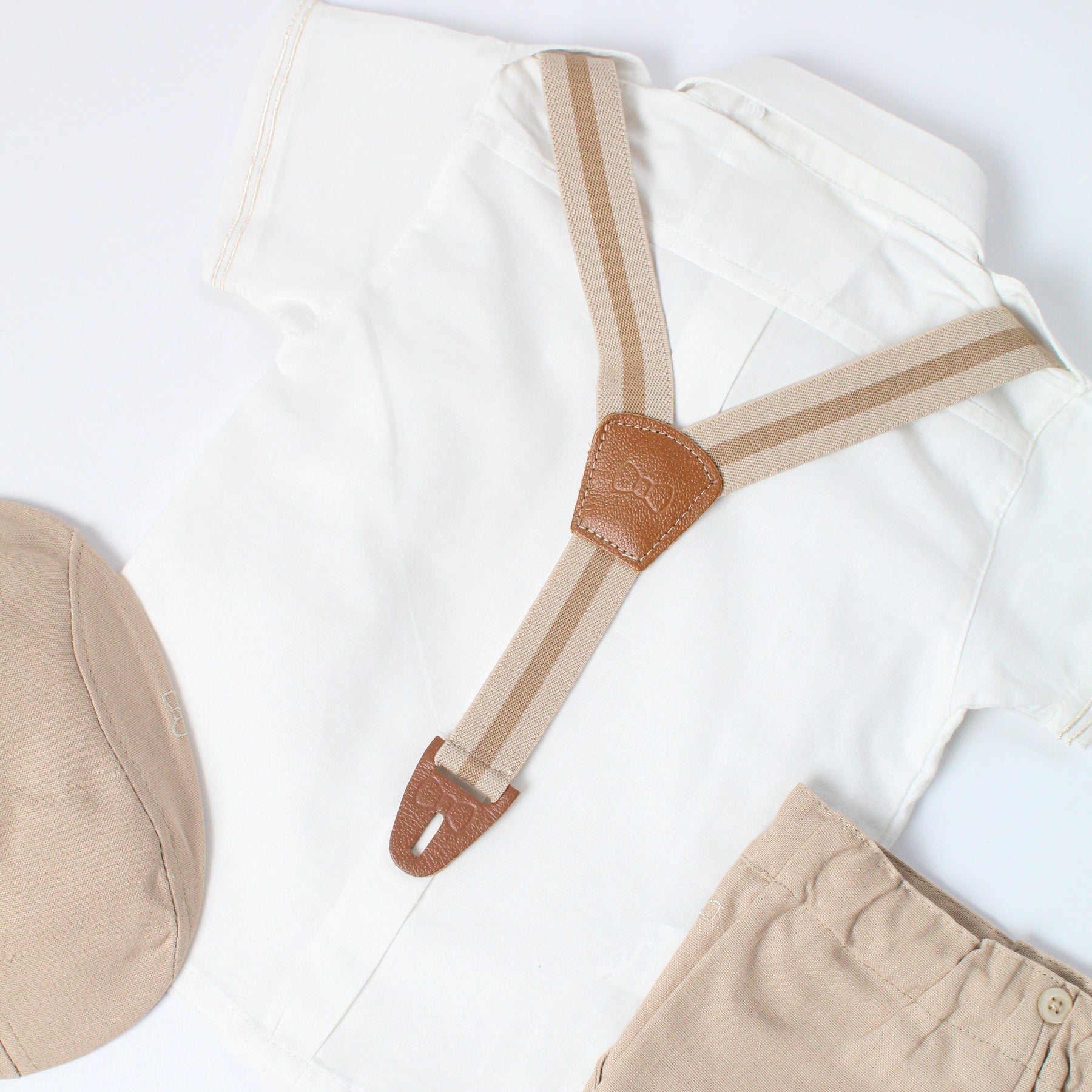 Conjunto Corto Tirantes Camel
